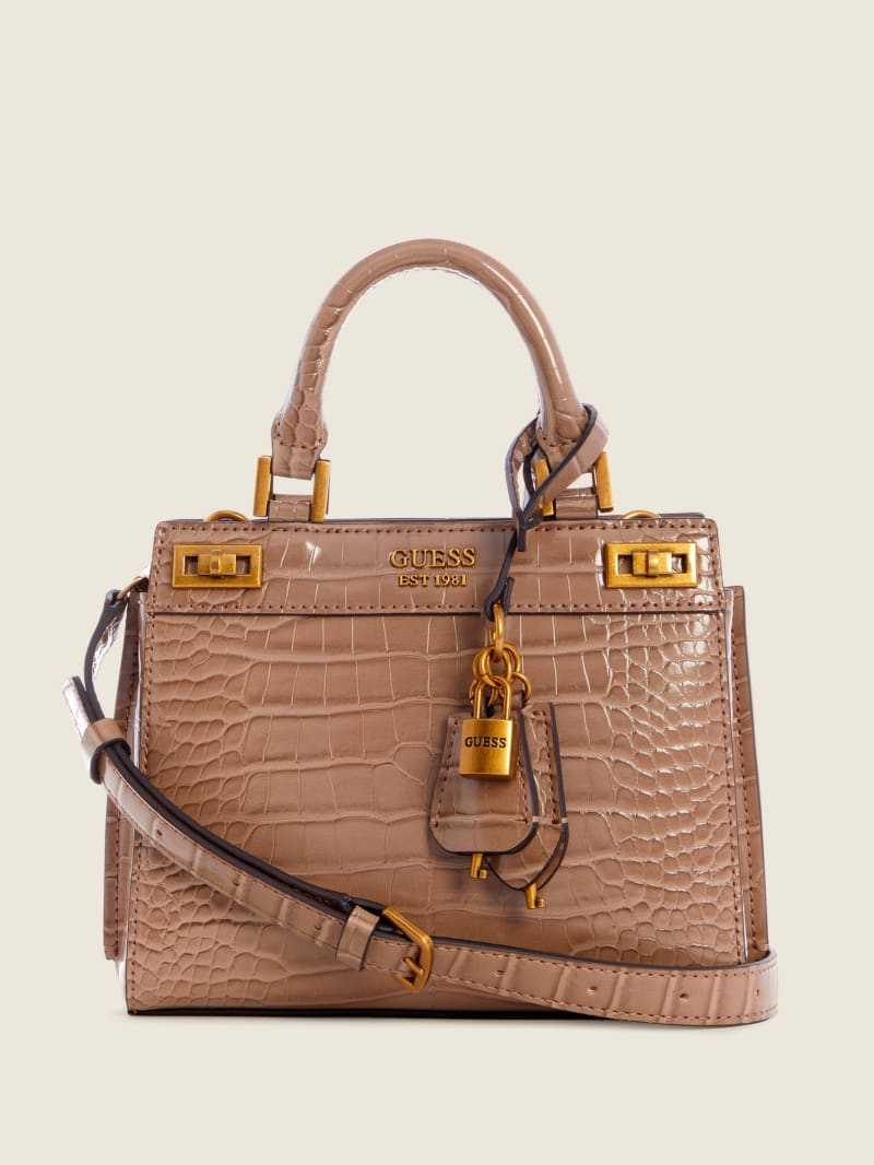 Guess Women Katey Luxury Satchel Bag, Natural/Camelia price in UAE,   UAE